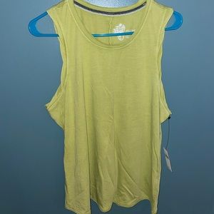 Anthropologie large green women’s tank top